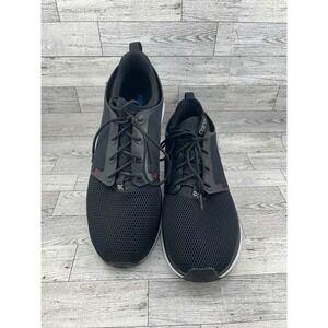 Kuru Atom Men Black Mesh Athletic Walking Shoes 102120130 Size 13 Medium